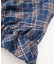 PLAID TIERED TOP
