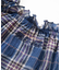 PLAID TIERED TOP