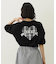PLAID HEART WIDE S/S TEE