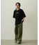 PLAID HEART WIDE S/S TEE
