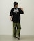 PLAID HEART WIDE S/S TEE