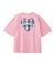 PLAID HEART WIDE S/S TEE
