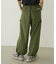 MILITARY WIDE LEG PANTS