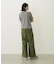 MILITARY WIDE LEG PANTS