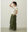 MILITARY WIDE LEG PANTS