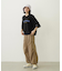 MILITARY WIDE LEG PANTS