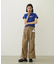 MILITARY WIDE LEG PANTS