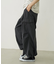 MILITARY WIDE LEG PANTS