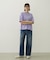 COOPER HEART WIDE DENIM PANTS