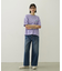 COOPER HEART WIDE DENIM PANTS