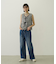 COOPER HEART WIDE DENIM PANTS