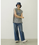 COOPER HEART WIDE DENIM PANTS