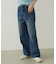 COOPER HEART WIDE DENIM PANTS