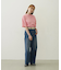 COOPER HEART WIDE DENIM PANTS