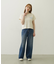 COOPER HEART WIDE DENIM PANTS