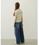 COOPER HEART WIDE DENIM PANTS