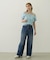 COOPER HEART WIDE DENIM PANTS