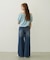 COOPER HEART WIDE DENIM PANTS