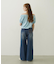 COOPER HEART WIDE DENIM PANTS