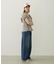 COOPER HEART WIDE DENIM PANTS