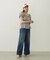 COOPER HEART WIDE DENIM PANTS