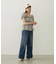 COOPER HEART WIDE DENIM PANTS