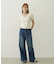 COOPER HEART WIDE DENIM PANTS