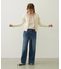 COOPER HEART WIDE DENIM PANTS
