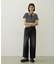 COOPER HEART WIDE DENIM PANTS