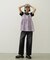 COOPER HEART WIDE DENIM PANTS
