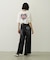 COOPER HEART WIDE DENIM PANTS