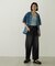 COOPER HEART WIDE DENIM PANTS