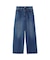 COOPER HEART WIDE DENIM PANTS