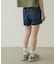 COOPER HEART DENIM SHORT PANTS