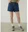 COOPER HEART DENIM SHORT PANTS