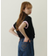 COLORED SLEEVE EDGE S/S TOP