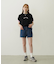 COLORED SLEEVE EDGE S/S TOP