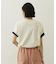 COLORED SLEEVE EDGE S/S TOP