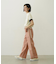COLORED SLEEVE EDGE S/S TOP