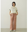 COLORED SLEEVE EDGE S/S TOP