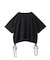 COLORED SLEEVE EDGE S/S TOP