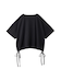 COLORED SLEEVE EDGE S/S TOP
