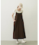 BICOLOR BACK RIBBON CAMISOLE DRESS