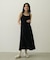 BICOLOR BACK RIBBON CAMISOLE DRESS