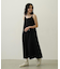 BICOLOR BACK RIBBON CAMISOLE DRESS