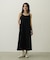 BICOLOR BACK RIBBON CAMISOLE DRESS