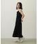 BICOLOR BACK RIBBON CAMISOLE DRESS
