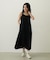 BICOLOR BACK RIBBON CAMISOLE DRESS