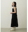 BICOLOR BACK RIBBON CAMISOLE DRESS