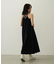 BICOLOR BACK RIBBON CAMISOLE DRESS